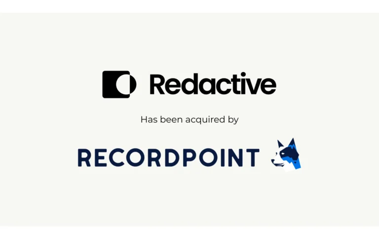 RecordPoint Boosts AI Capabilities With Redactive Acquisition